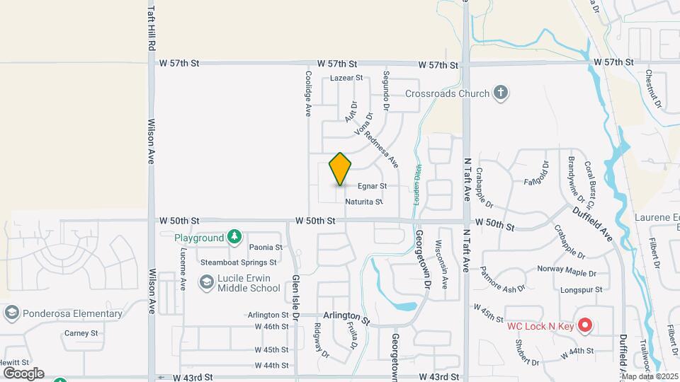 5061 Avon Ave Map and Location Details