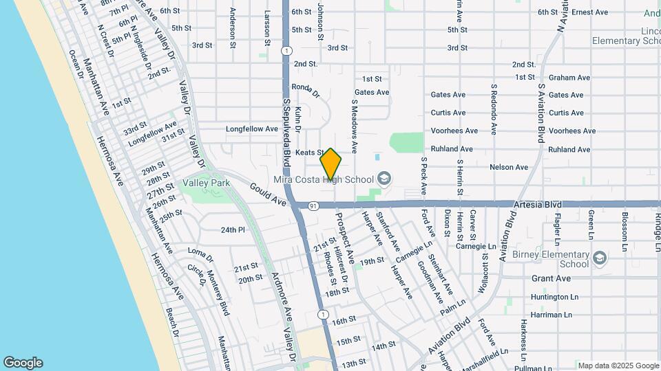 1220 Tennyson St Map and Location Details