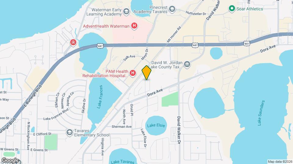 1632 Tudor Ln Map and Location Details