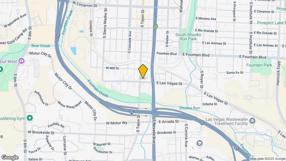 106 E Las Vegas St Map and Location Details