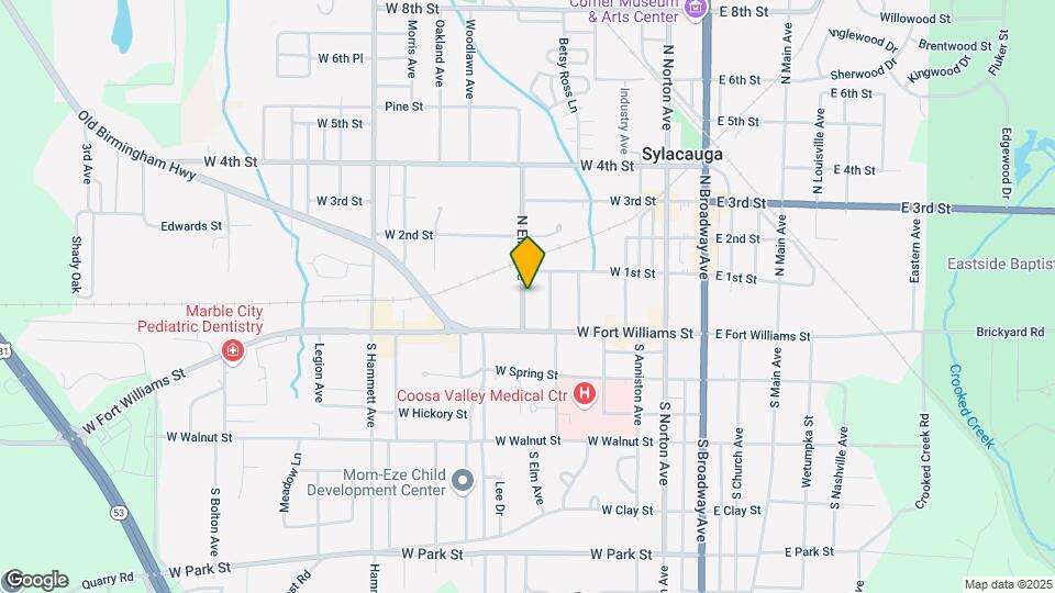 16 N Elm Ave Map and Location Details