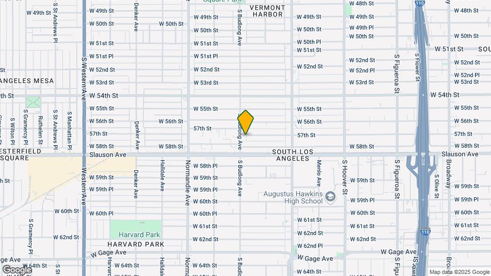 1150 W 57th St Mapa y Detalles de la Ubicación
