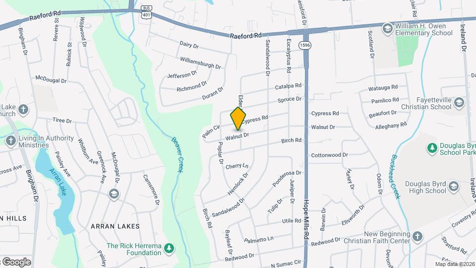 5300 Walnut Dr Map and Location Details