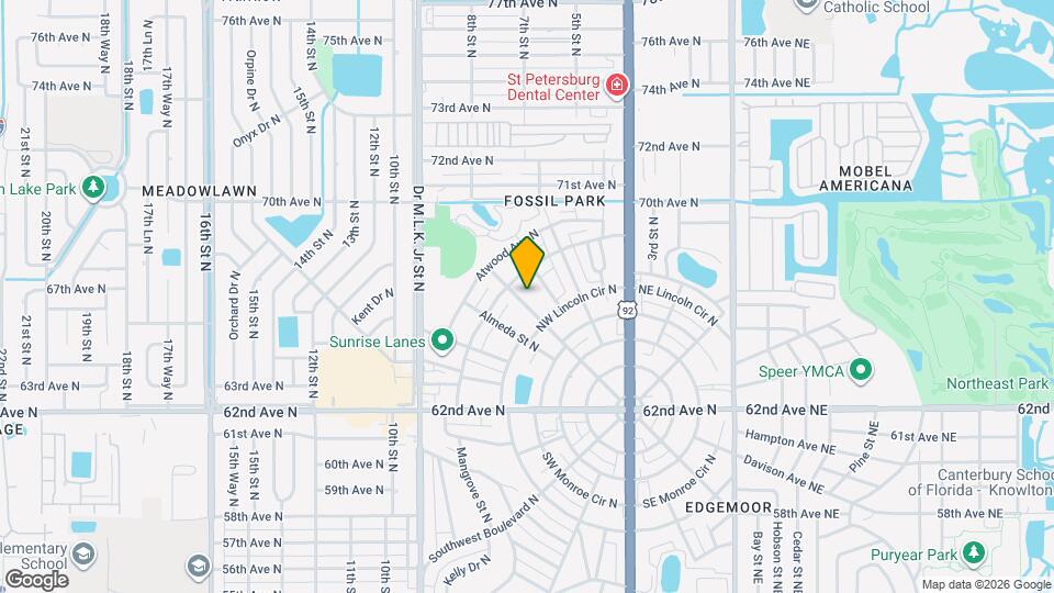 663 Northwest Blvd N Map and Location Details