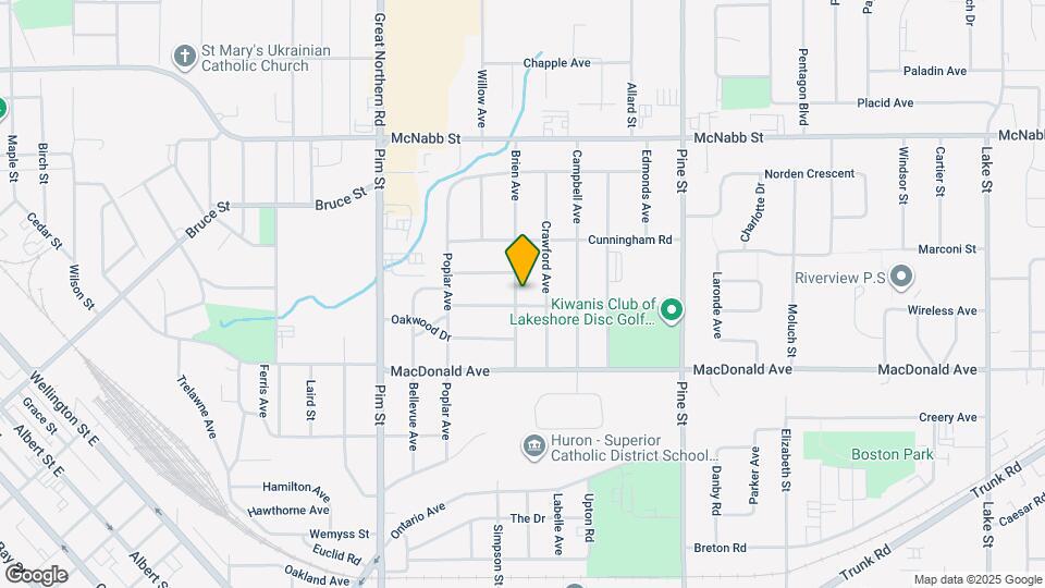 3 Bed / 1 Bath Home in Sault Ste. Marie – Map and Location Details