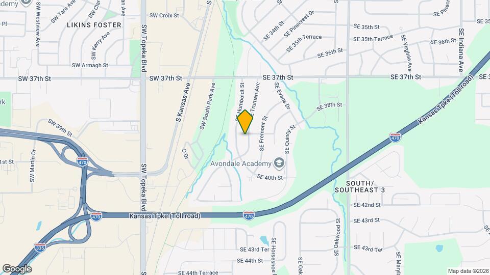 3801 SE Truman Ave Map and Location Details