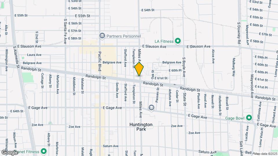 2815-2821 Randolph St Map and Location Details
