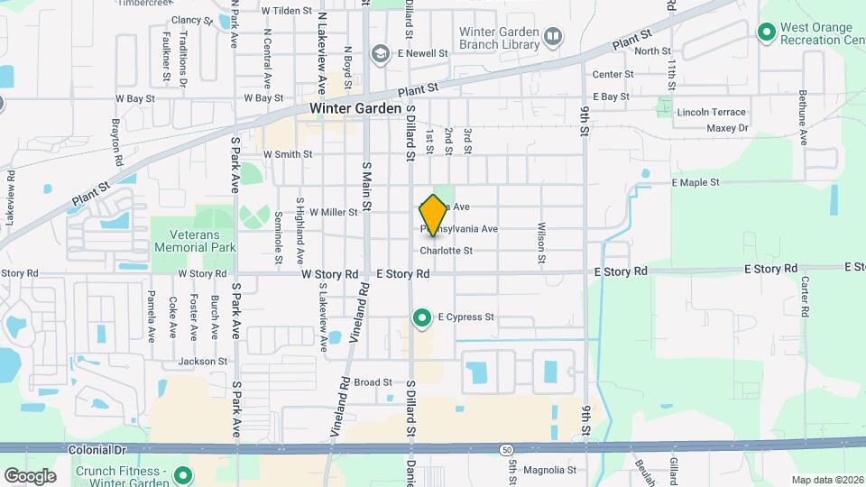 418 Charles St Map and Location Details