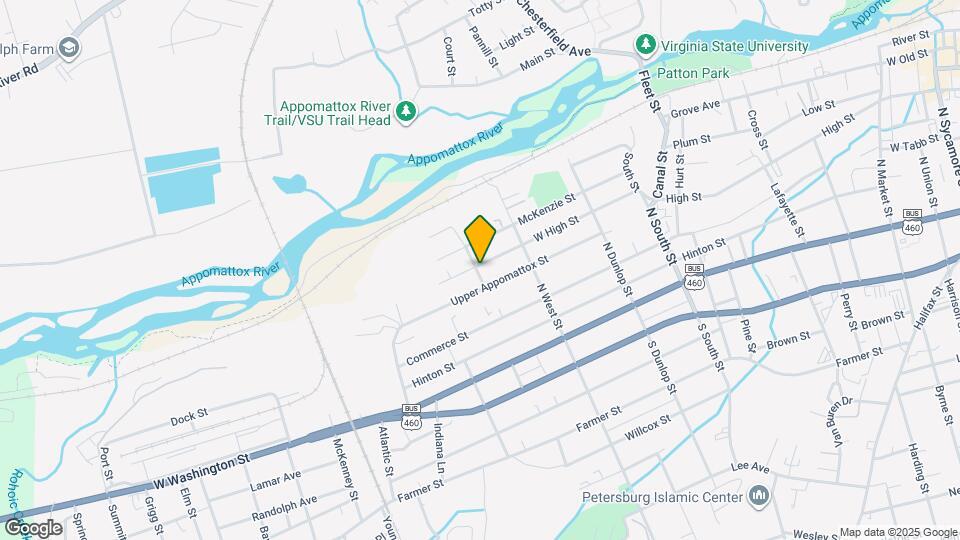 1152 W High St Mapa y Detalles de la Ubicación