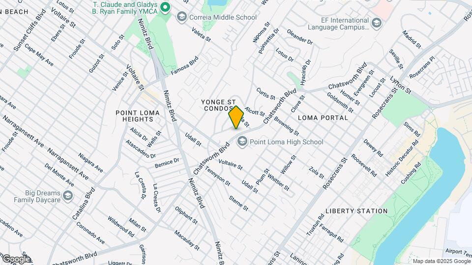 2308.5 Chatsworth Blvd Map and Location Details