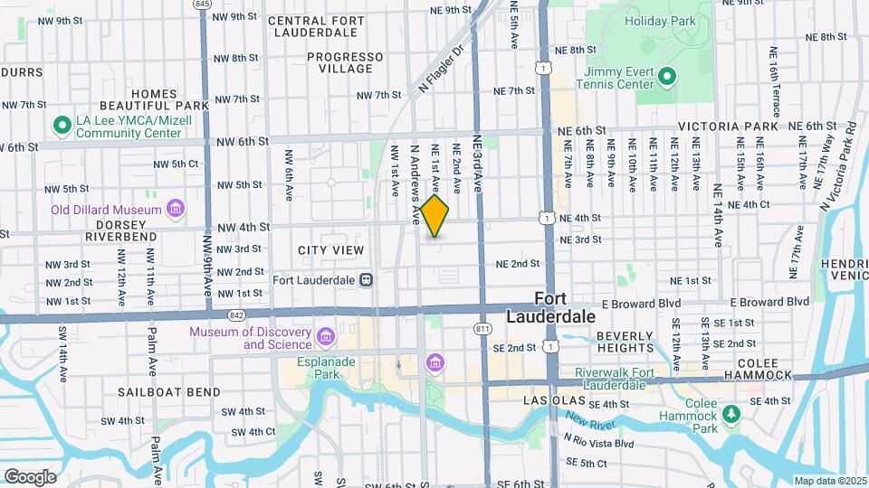 533 NE 3rd Ave Map and Location Details