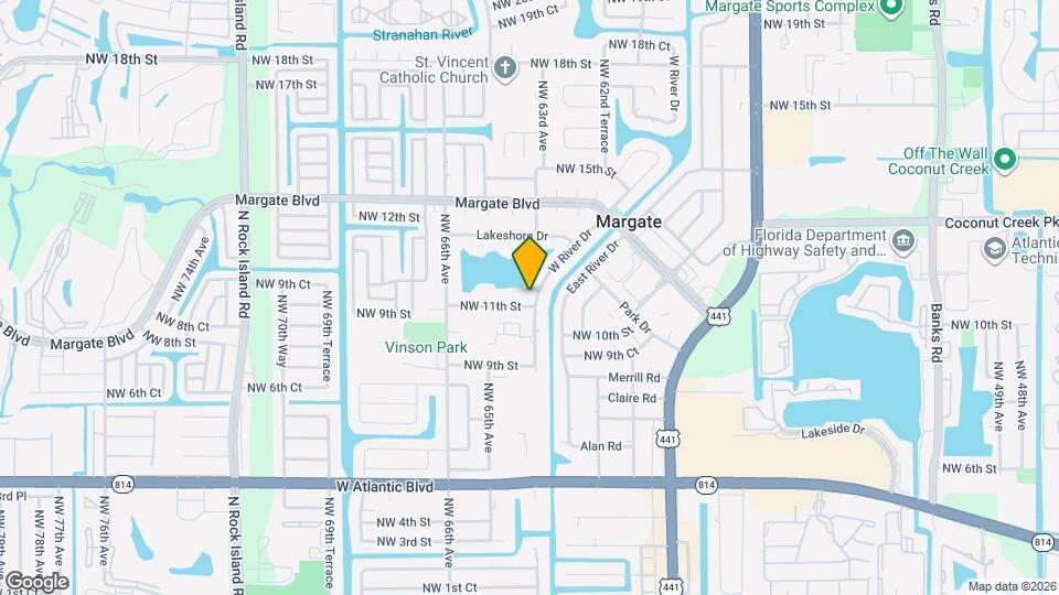 1141 W River Dr, Unit 1141 Map and Location Details
