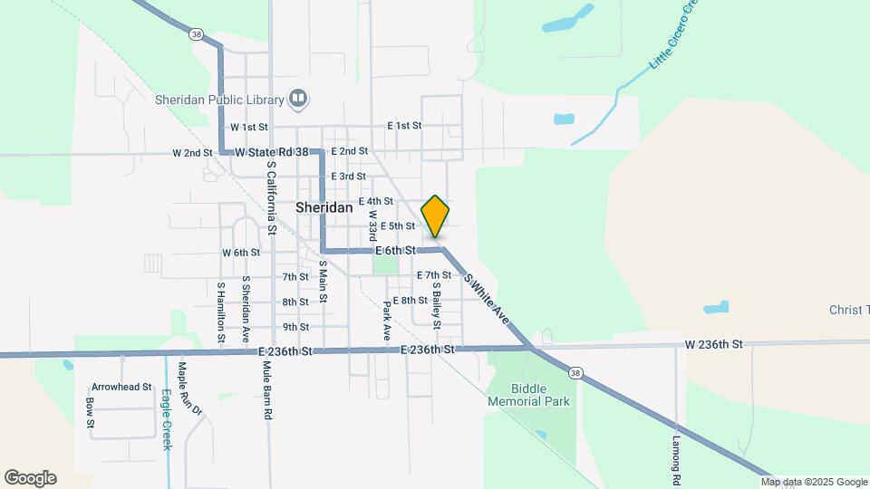 505 E 6th St Map and Location Details