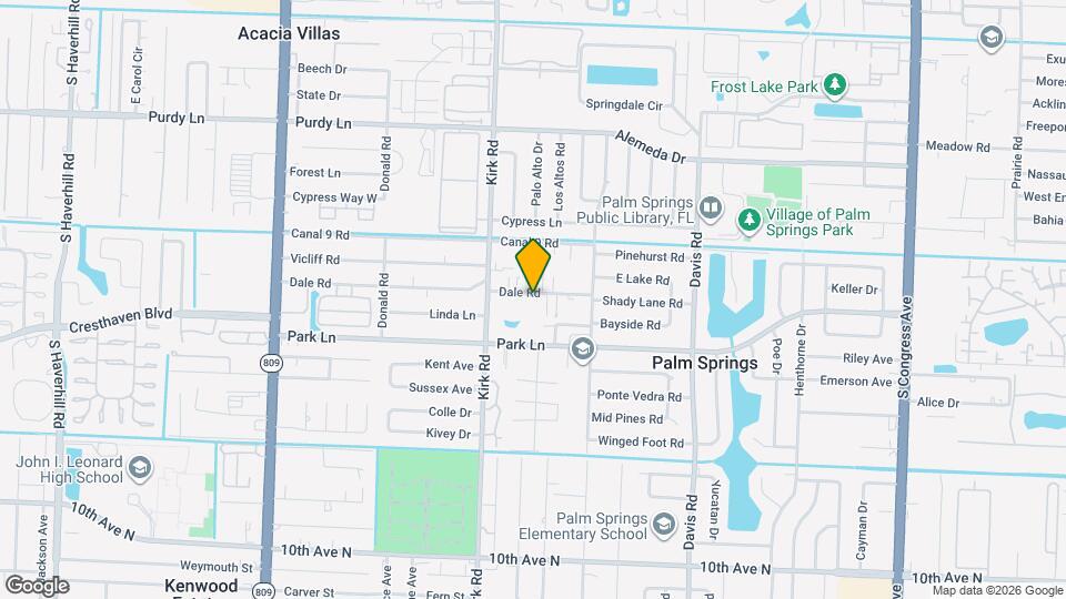 3880 Dale Rd Map and Location Details