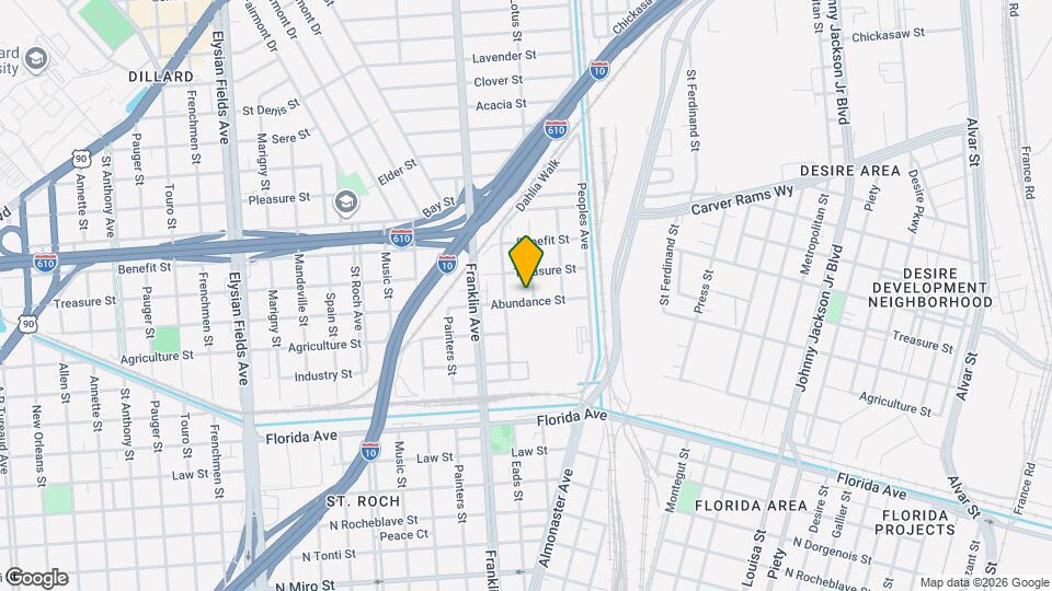 2665 Abundance St Map and Location Details