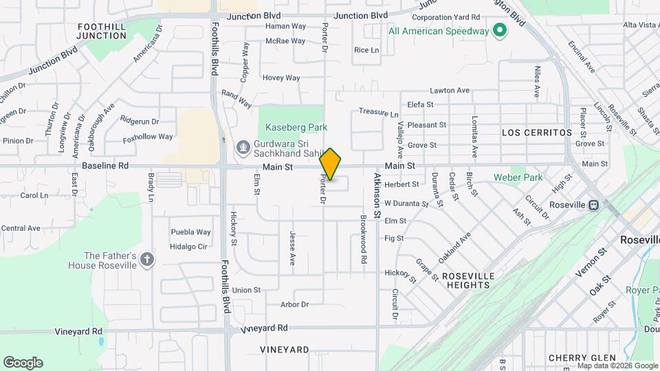 1202 Kaseberg Cir Mapa y Detalles de la Ubicación