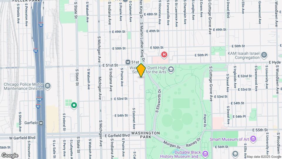 5168 S King Dr Map and Location Details