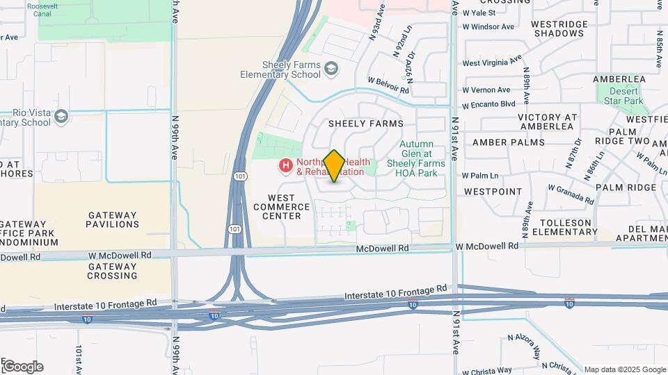 9434 W Berkeley Rd Map and Location Details