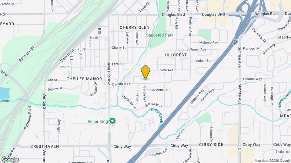 617 Darling Way Map and Location Details