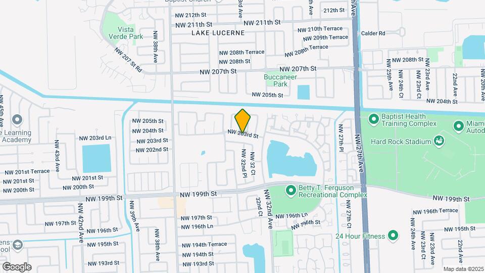 3242 NW 203rd St Map and Location Details