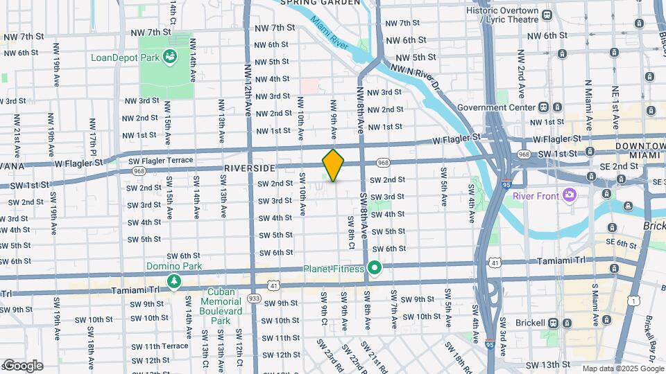 900 SW 2nd St Mapa y Detalles de la Ubicación