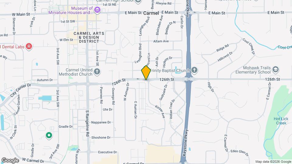 714 Kinzer Ave Map and Location Details