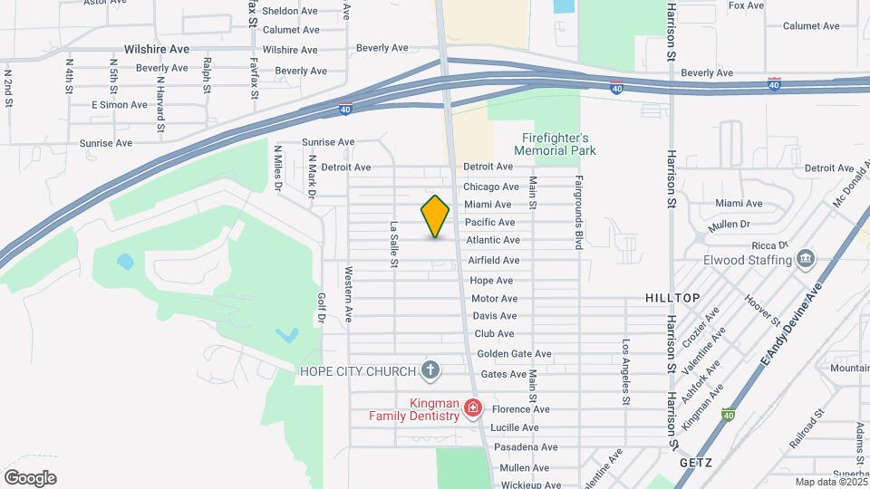 1844 Atlantic Ave Map and Location Details