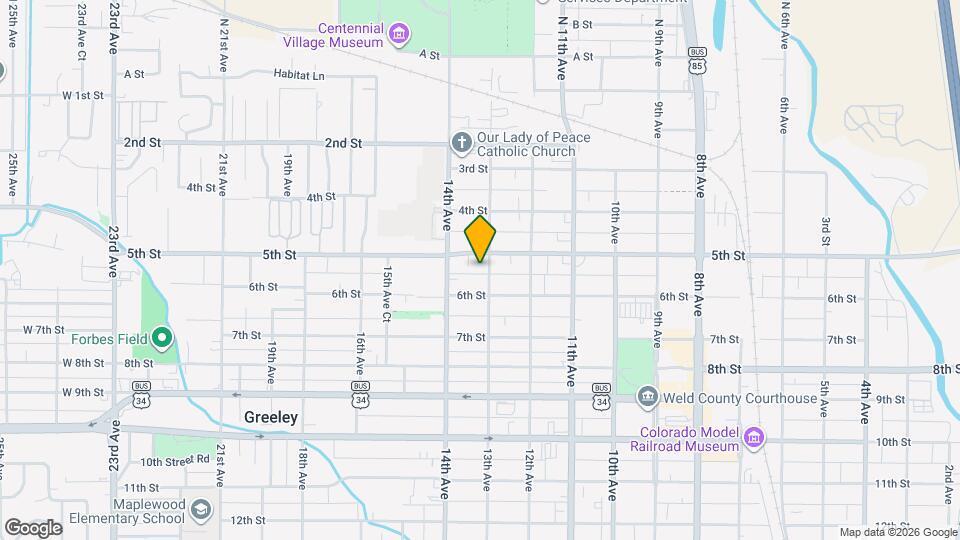 515 13th Ave, Unit 2 Map and Location Details