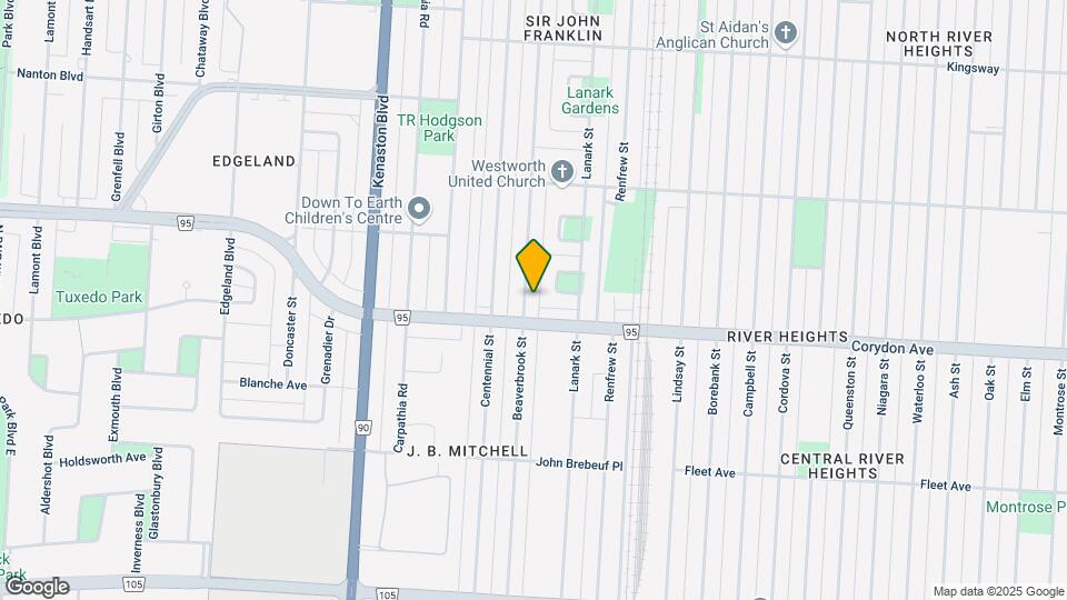 504 Beaverbrook St Map and Location Details