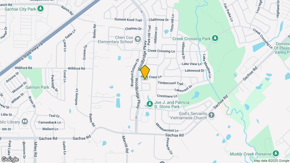 6614 Baycrest Cir Map and Location Details