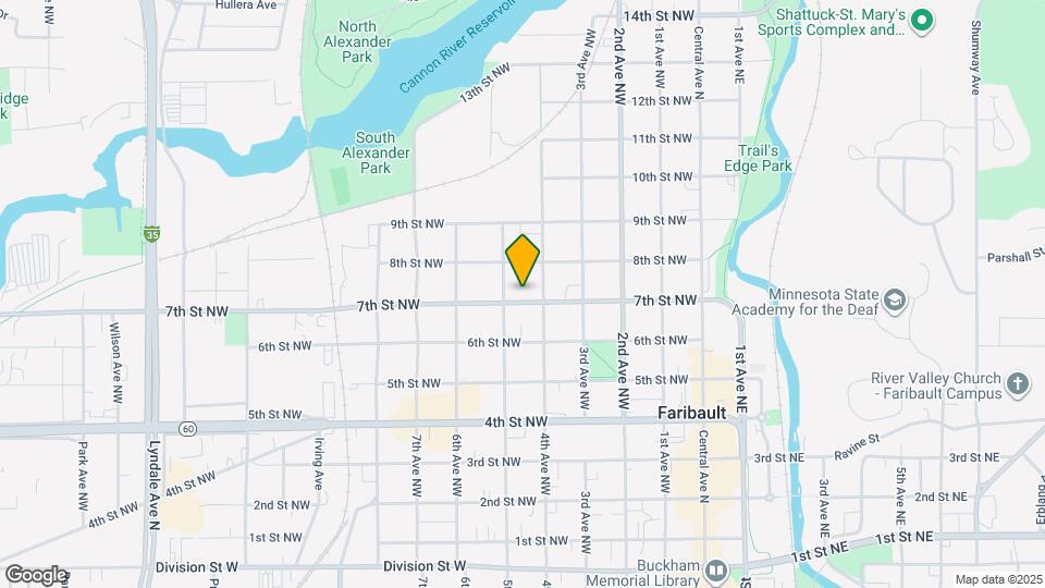 416 7th St NW Map and Location Details