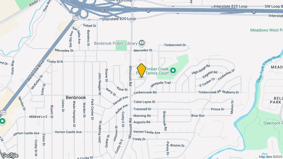1128 Highbush Dr Map and Location Details