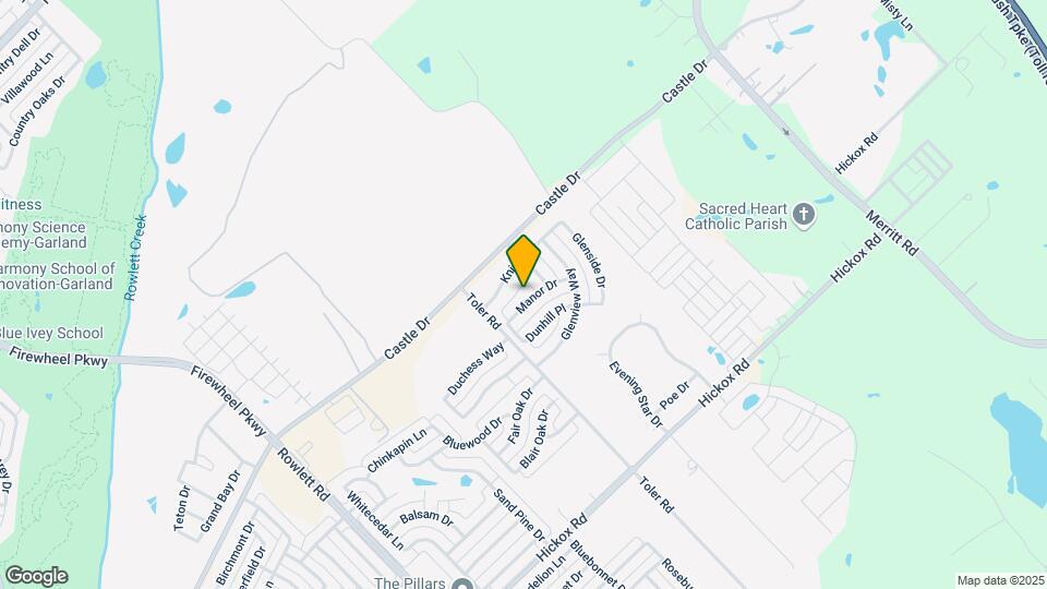 3509 Manor Dr Map and Location Details