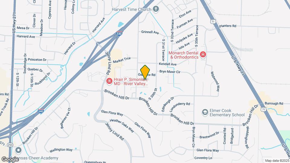 2823 Fairway Hamlet Ct Map and Location Details