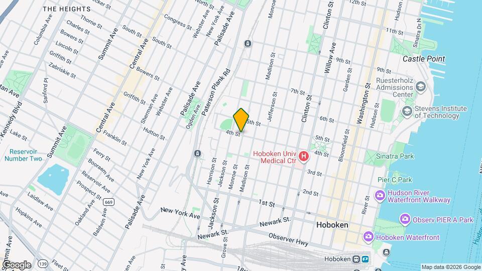 604 4th St Map and Location Details