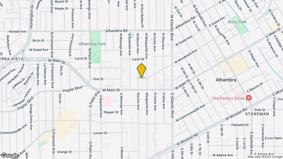 1412-1414 Vine St Mapa y Detalles de la Ubicación
