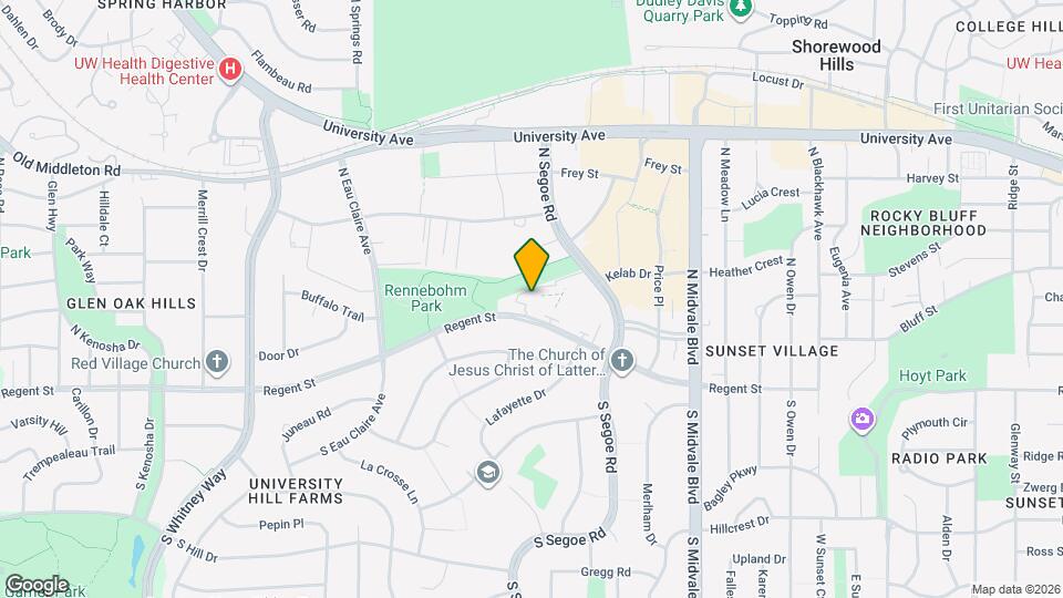 4732 Regent St Map and Location Details