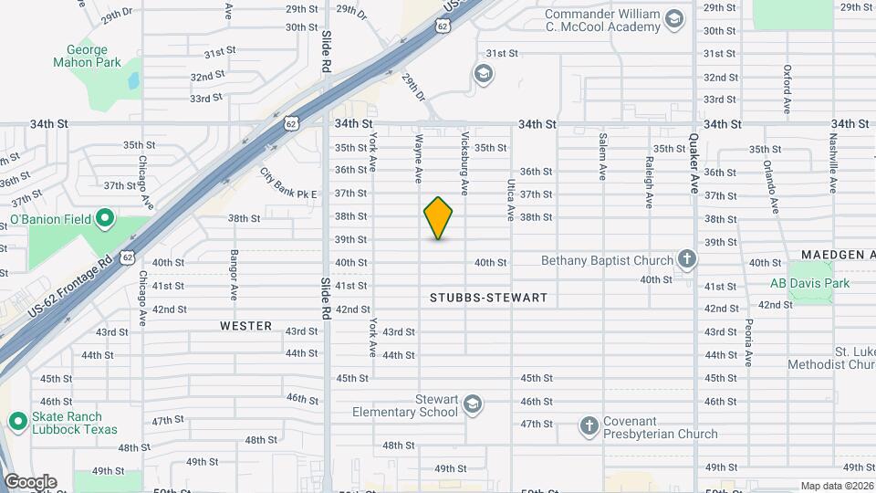 4915 39th St Map and Location Details