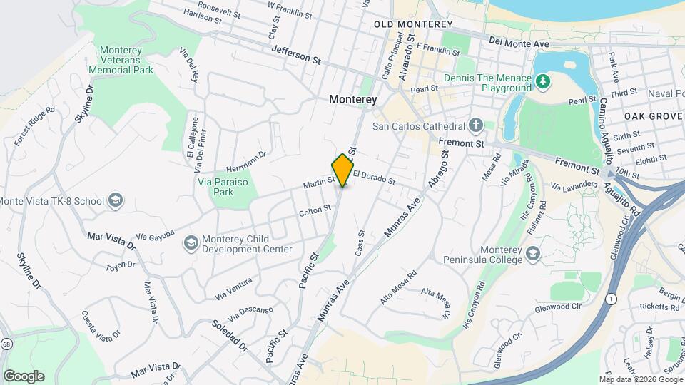 857 Pacific St Map and Location Details