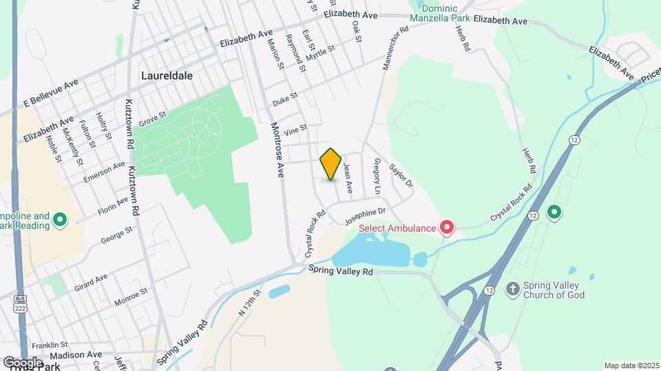 1012 Alexander Dr Map and Location Details