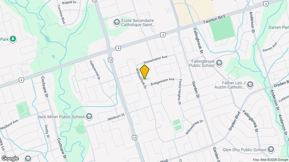 192 Willowbrook Dr Map and Location Details