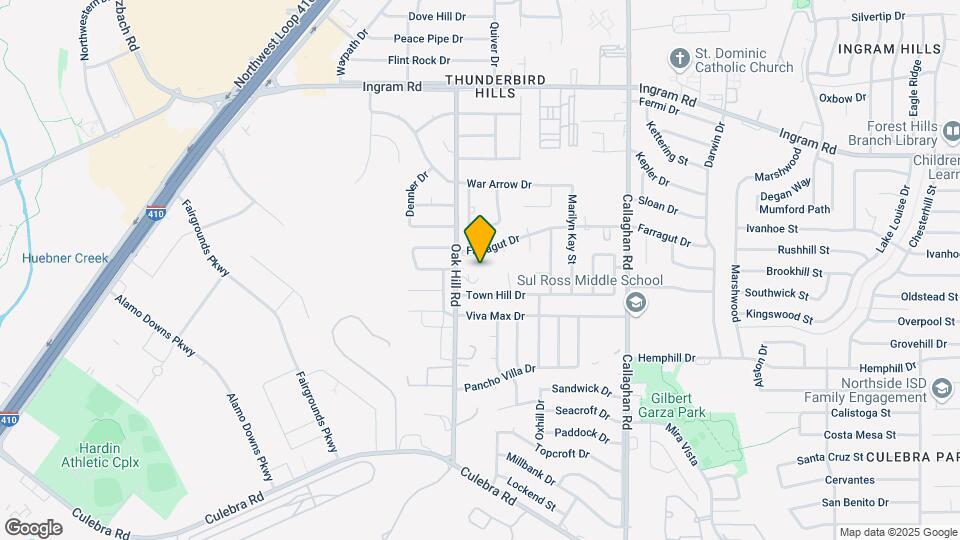 Ingram Ranch Apartments Mapa y Detalles de la Ubicación