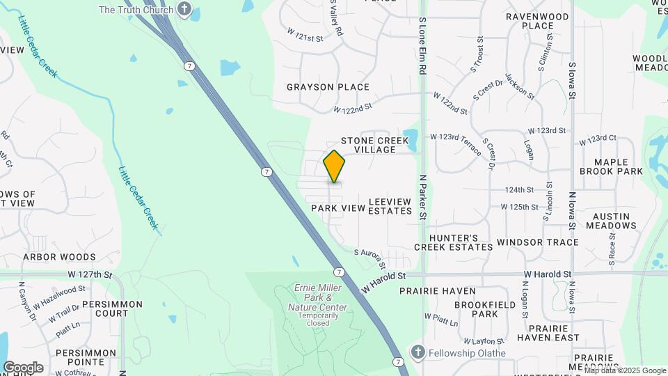 22130 W 124th Pl Map and Location Details