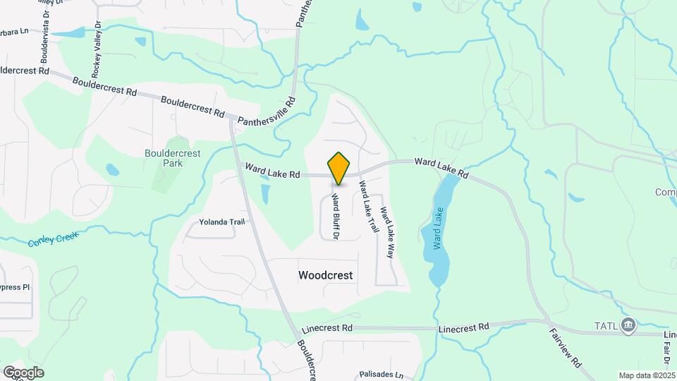 4240 Ward Bluff Dr Map and Location Details