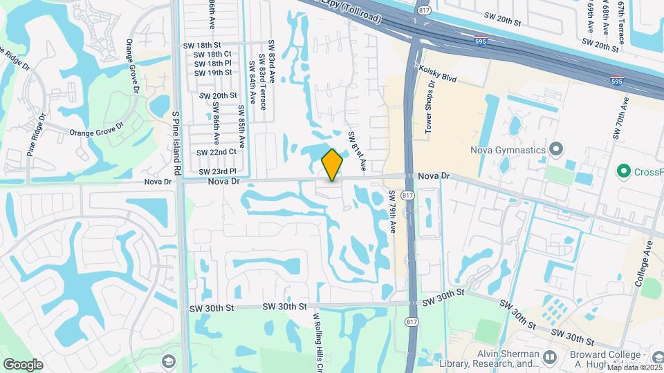 8101 SW 24th Ct Mapa y Detalles de la Ubicación
