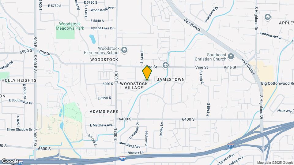 1453 E Vintry Cir Map and Location Details