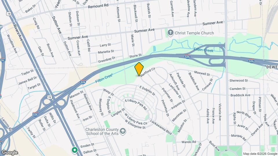 5289 Hartford Cir Map and Location Details