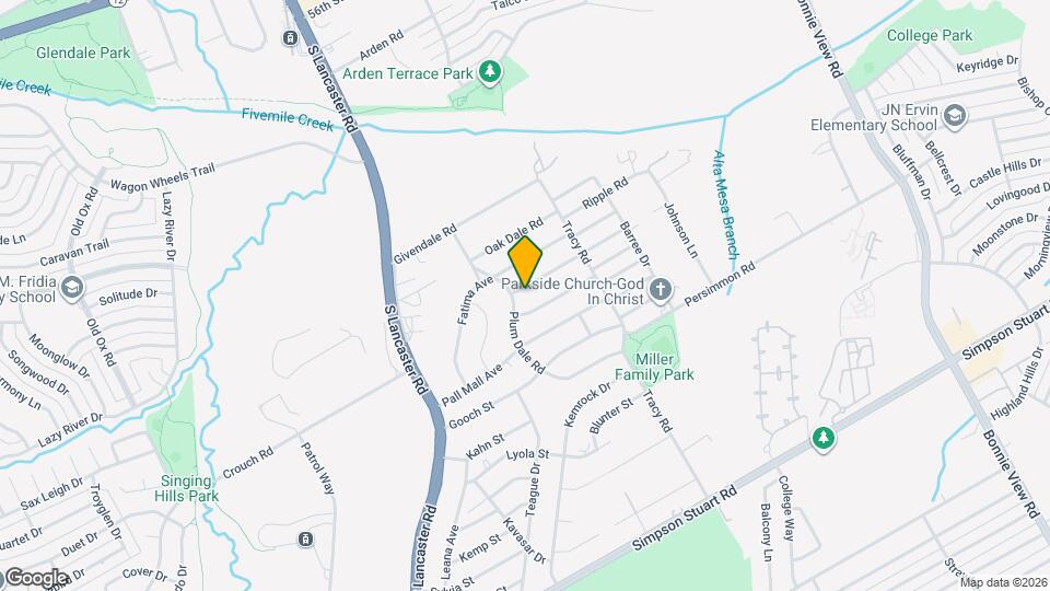 2508 Kool Ave Map and Location Details