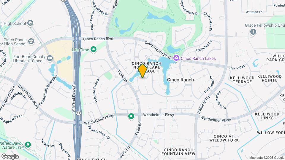 3206 Beachwater Dr Map and Location Details