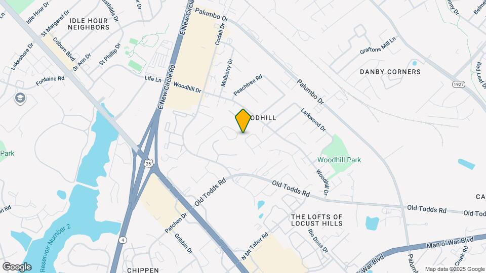 205 Hedgewood Ct Map and Location Details